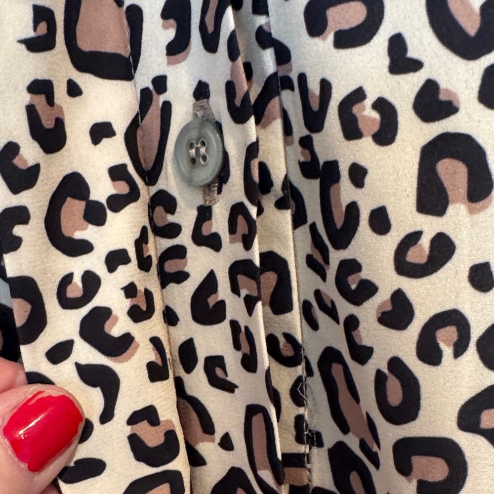 Gretchen Scott Designs Animal Print Long Sleeve Dress - Picture 6 of 8